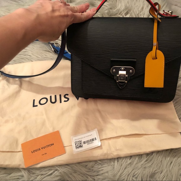 【希少】 LOUIS VUITTON Epi Leather Neo Monceau ハンドバッグ Louis-Vuitton-Epi-Leather-Neo-